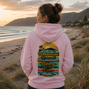Retro Suburbs Womens Hoodie