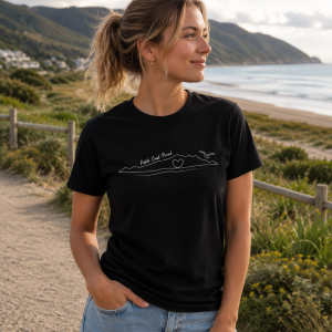 Line Art Island Womens Tee